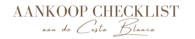 Aankoop Checklist